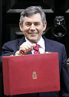 Image:  Chancellor Gordon Brown